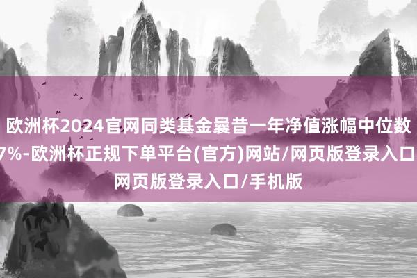 欧洲杯2024官网同类基金曩昔一年净值涨幅中位数为23.47%-欧洲杯正规下单平台(官方)网站/网页版登录入口/手机版